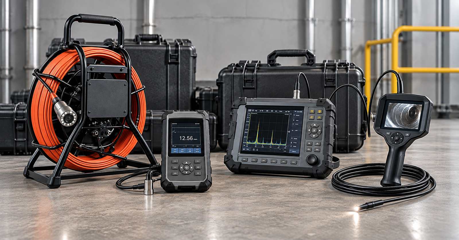 Portable NDT and remote visual inspection equipment available for rental